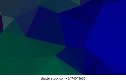 Vector, multicolor geometric background. Triangles, triangulation. Geometric mosaic, colored triangles, application in origami style. Abstract background for web.