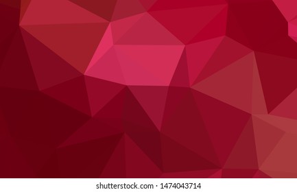 Vector, multicolor geometric background. Triangles, triangulation. Geometric mosaic, colored triangles, application in origami style. Abstract background for web.