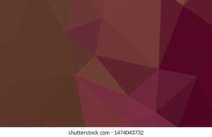 Vector, multicolor geometric background. Triangles, triangulation. Geometric mosaic, colored triangles, application in origami style. Abstract background for web.