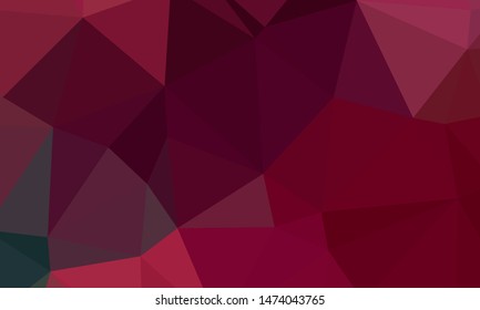 Vector, multicolor geometric background. Triangles, triangulation. Geometric mosaic, colored triangles, application in origami style. Abstract background for web.
