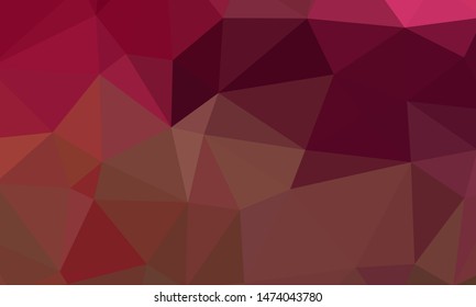 Vector, multicolor geometric background. Triangles, triangulation. Geometric mosaic, colored triangles, application in origami style. Abstract background for web.