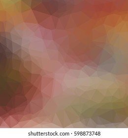 vector multicolor hot color shade geometric rumpled triangular low poly style gradient illustration graphic