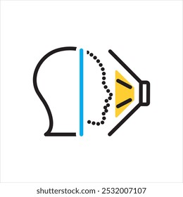 Ícone de vetor multicolor para digitalização