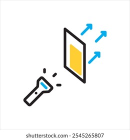 Vector multicolor icon for transparent background