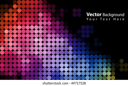 Vector multicolor mosaic background