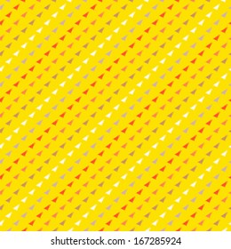 Vector multicolor pattern with small triangles in hipster style. Seamless texture for web, print, website background, invitation card, summer spring fashion, textile, fabric design, decor, wallpaper