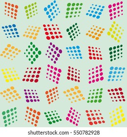 Vector multicolor seamless pattern.