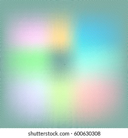 Vector multicolored background of squares with gradient. Background