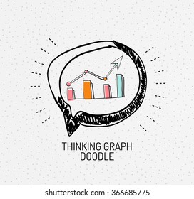 Doodles dibujados a mano multicolores vectores, icono, sello. Concepto gráfico o gráfico.