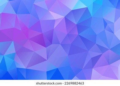 fondo abstracto geométrico vectorial multicolor bajo polilla de los triángulos geométricos de efecto.