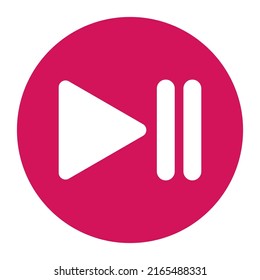Vector of multimedia button, Easy to change color. used for web, decoration, can be printed, used for UI app