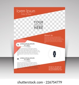 Vector multipurpose brochure,flyer, magazine cover & poster template design can be use for publishing, print and presentation. 