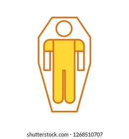 Vector mummy icon
