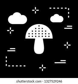  Vector Mushroom Icon
