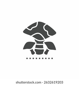 Vector. Mushroom symbol. Icon symbol design template.