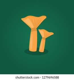 Vector mushrooms. 