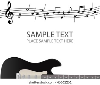 vector music background