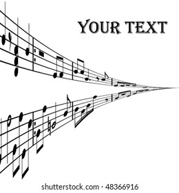 vector music background