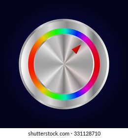 vector music button