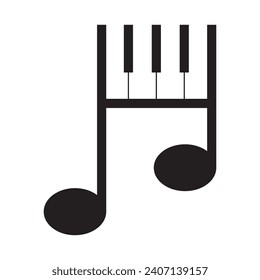 Vector Music coloring book page