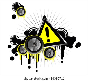 Vector Music Danger Fantasma fondo