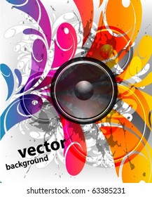 VECTOR Music Event Background