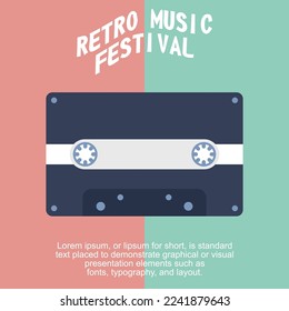 vector music festival poster design