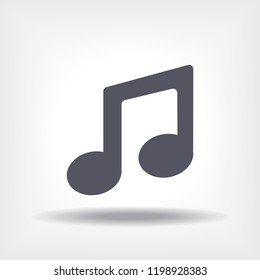 Vector music Icon vector 