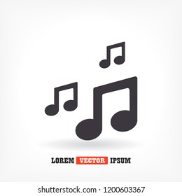 Vector music Icon vector 