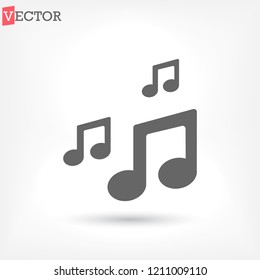 Vector music Icon vector 