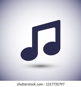 Vector music Icon vector 