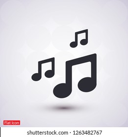 Vector music Icon vector 