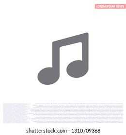 Vector music Icon vector 