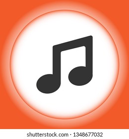 Vector music Icon vector 