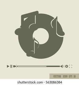 Vector music Icon