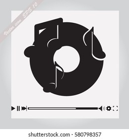 Vector music Icon