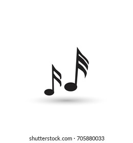 Vector music Icon.