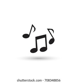 Vector music Icon.