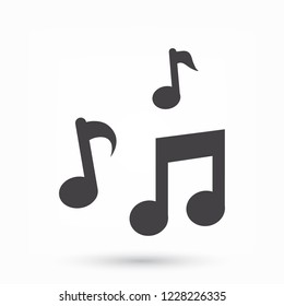 Vector music icon. Vector, Eps 10