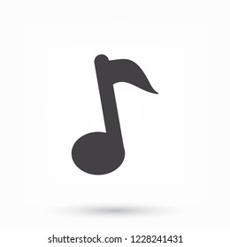 Vector music icon. Vector, Eps 10