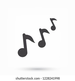 Vector music icon. Vector, Eps 10