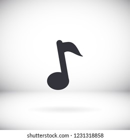 Vector music icon. Vector, Eps 10