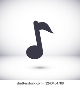 Vector music icon. Vector, Eps 10