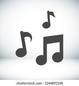 Vector music icon. Vector, Eps 10