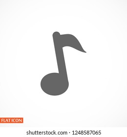 Vector music icon. Vector, Eps 10