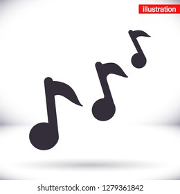 Vector music icon. Vector, Eps 10