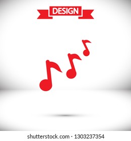 Vector music icon. Vector, Eps 10