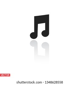 Vector music icon. Vector, Eps 10