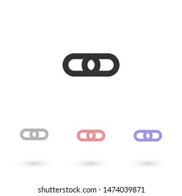 Vector music icon.  Illustration design.