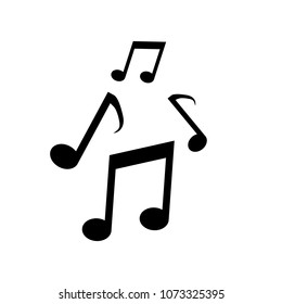Vector music Icon note 